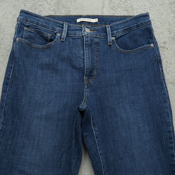 Levi's 311 Jeans Women's Size 31 Blue Mid-Rise Shaping Skinny Denim 28" Inseam - Picture 14 of 16